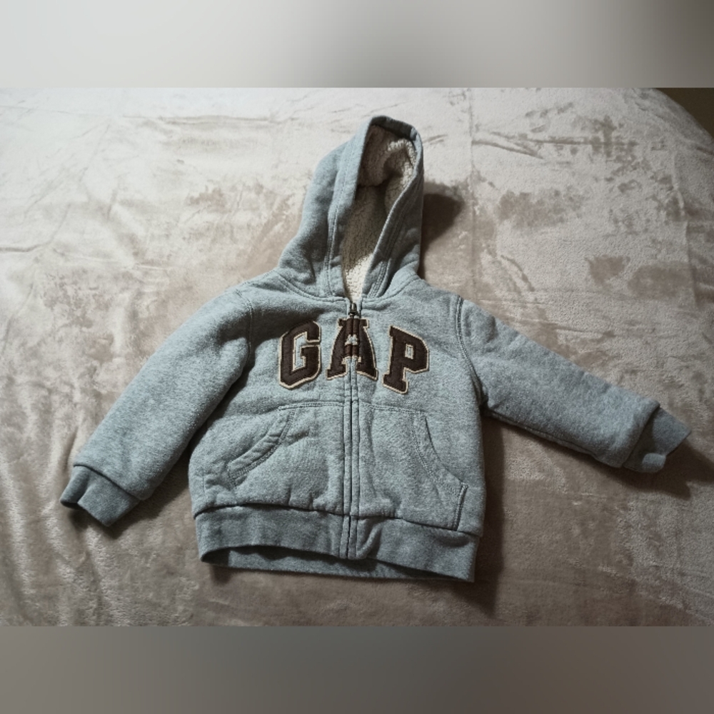 3T GAP LINED Full Zip Hoodie